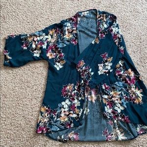 Floral kimono
